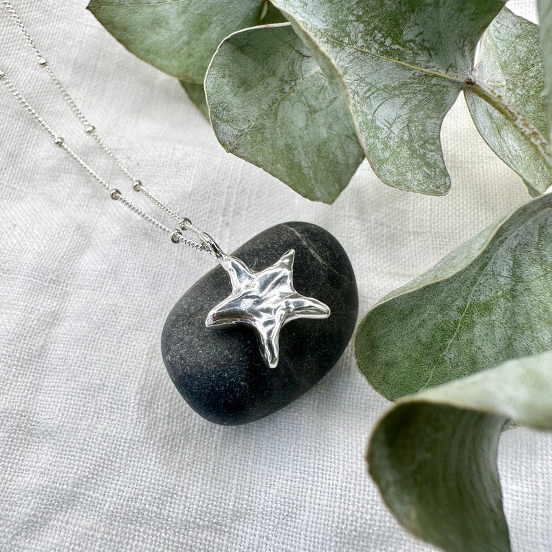 Star, Melt Necklace