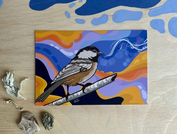 Chickadee Mini Print