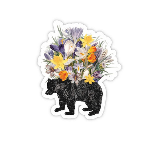 Sticker - Die Cut - Spring Bear