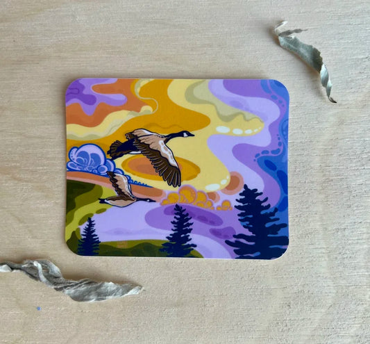 Autocollant Land Back