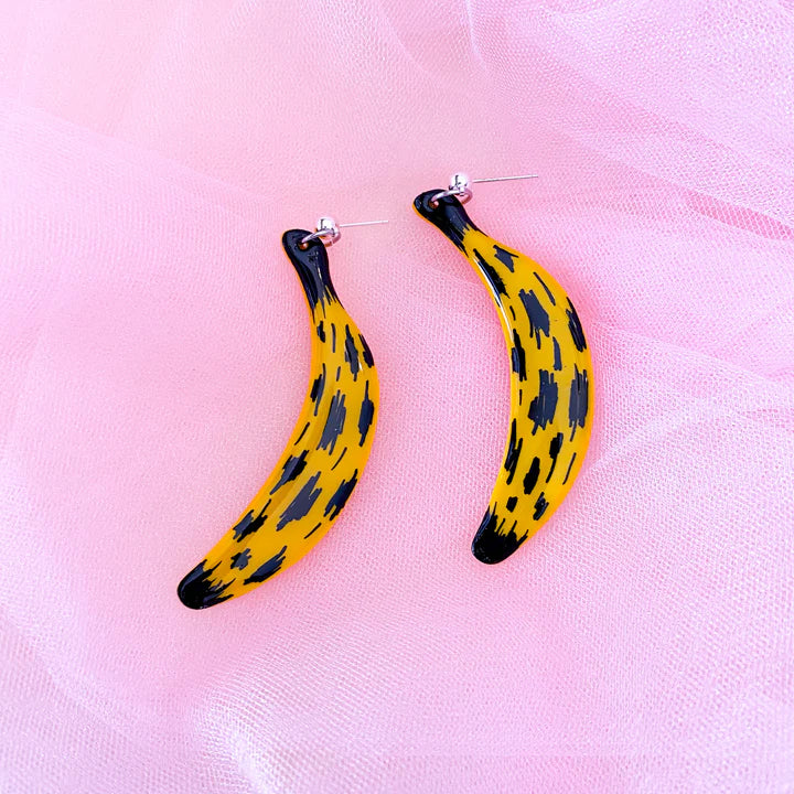 Boucles d'oreilles banane