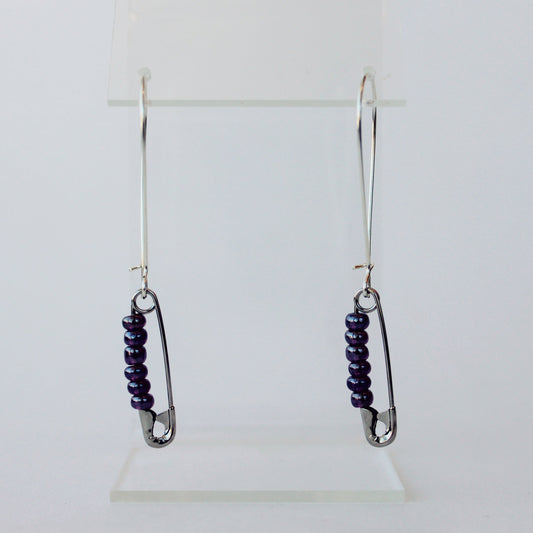 Claire Nedzela - Safety Pin Earrings