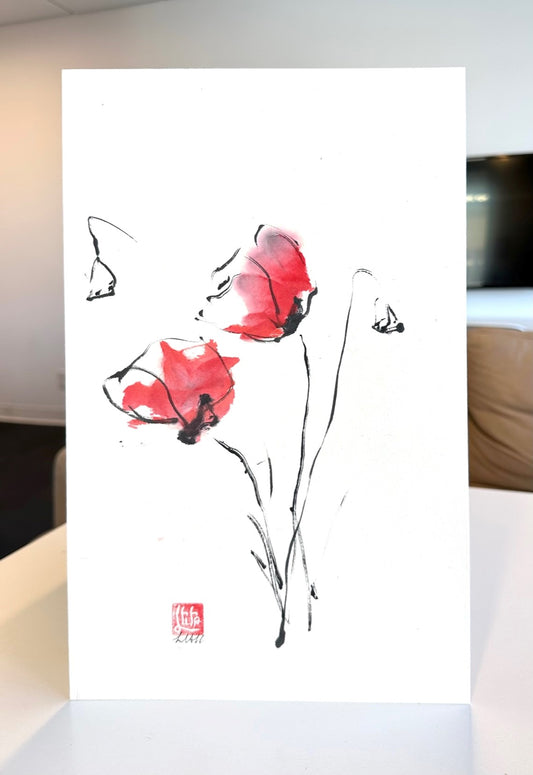 Poppies Drawing