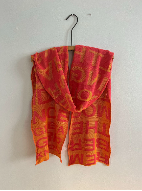 Greta Grip Phrase Scarves