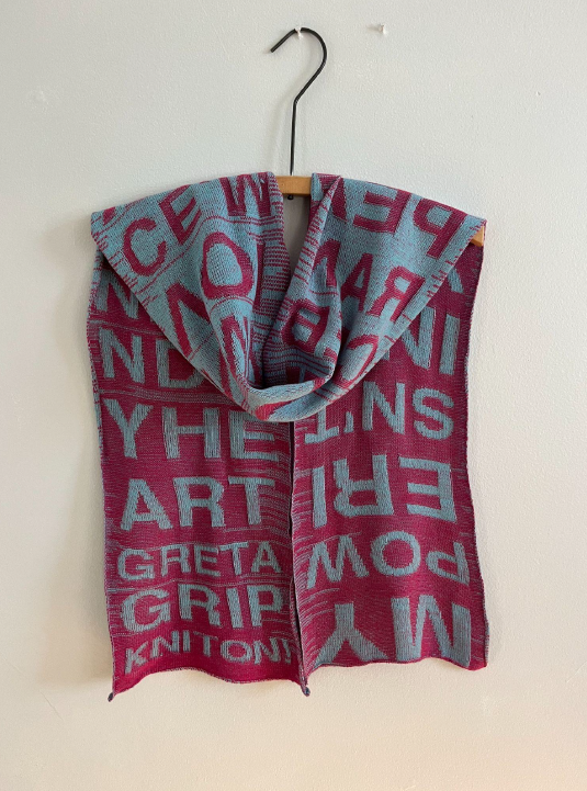 Greta Grip Phrase Scarves