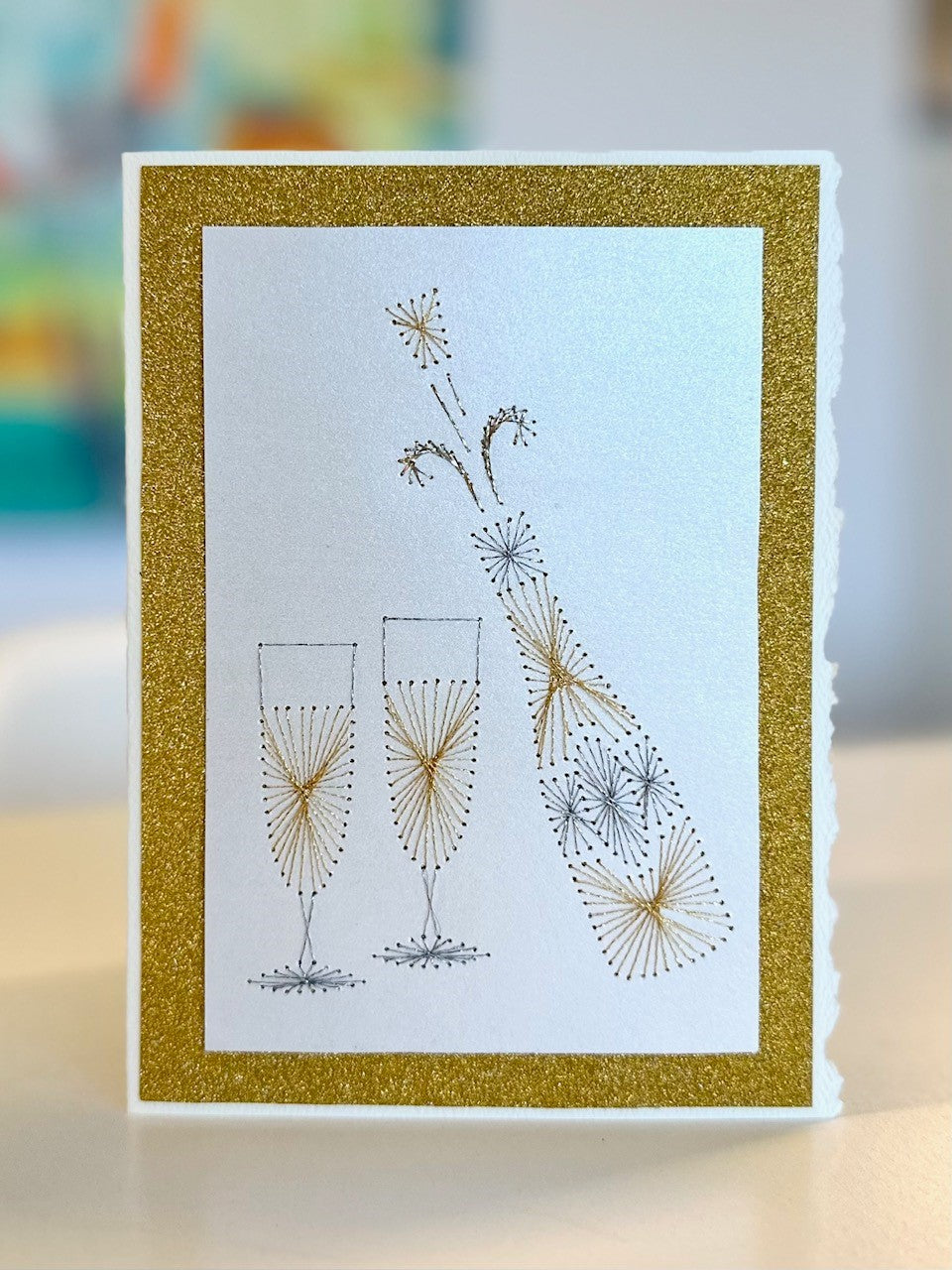 Champagne Toast Card