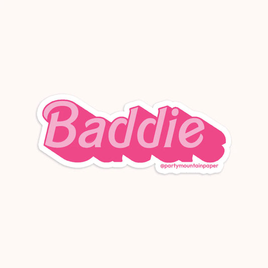 Autocollant - Baddie
