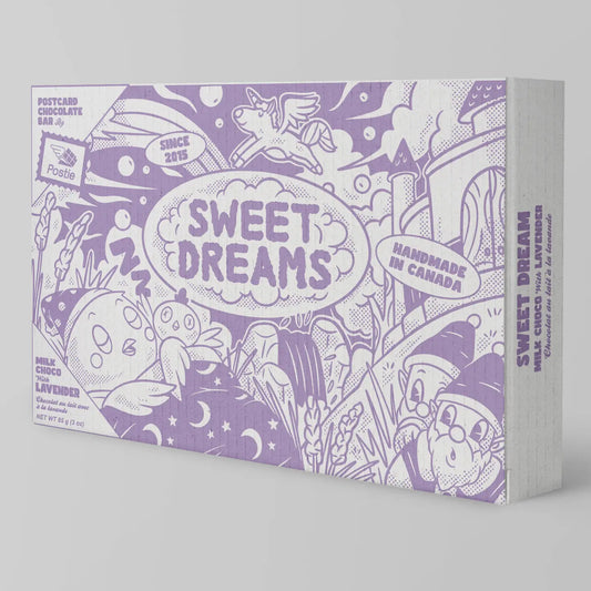 Sweet Dreams Milk Chocolate Postcard