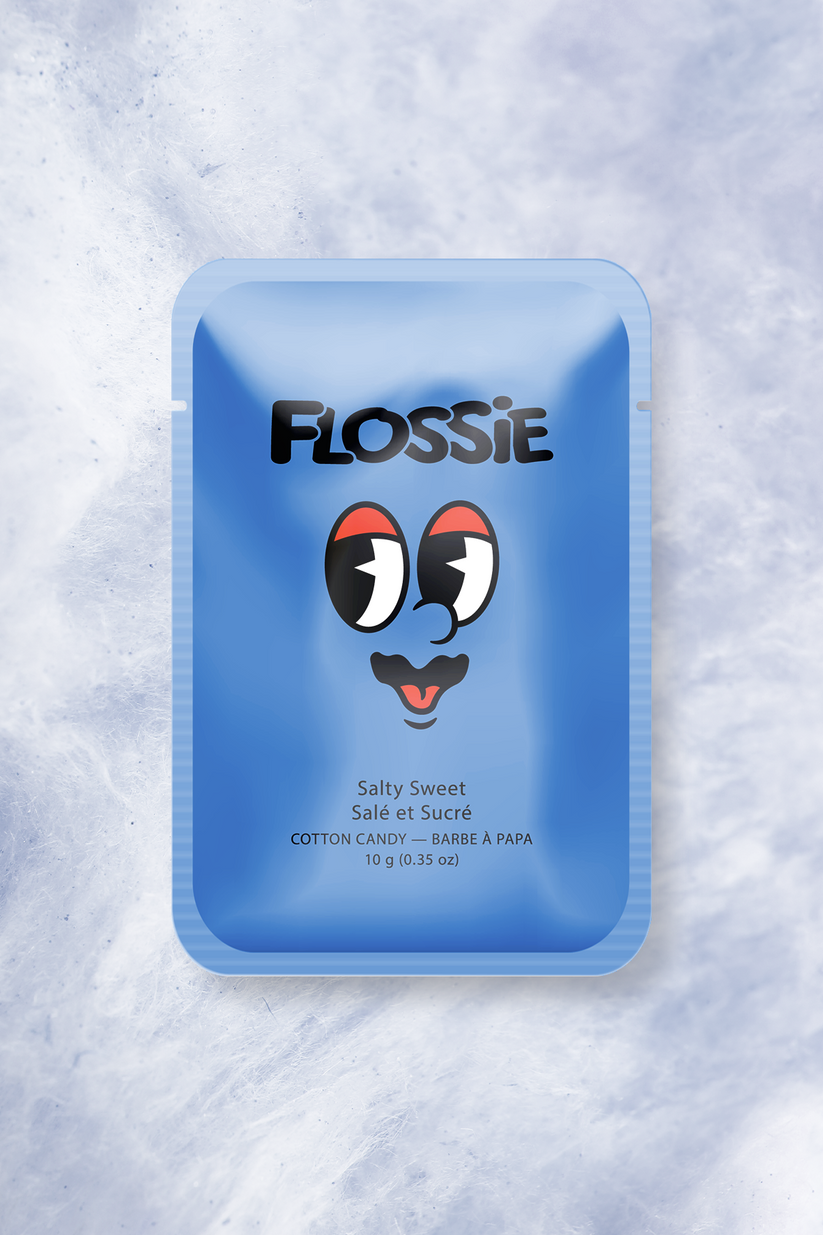 Flossie Cotton Candy - Salty Sweet Flavour