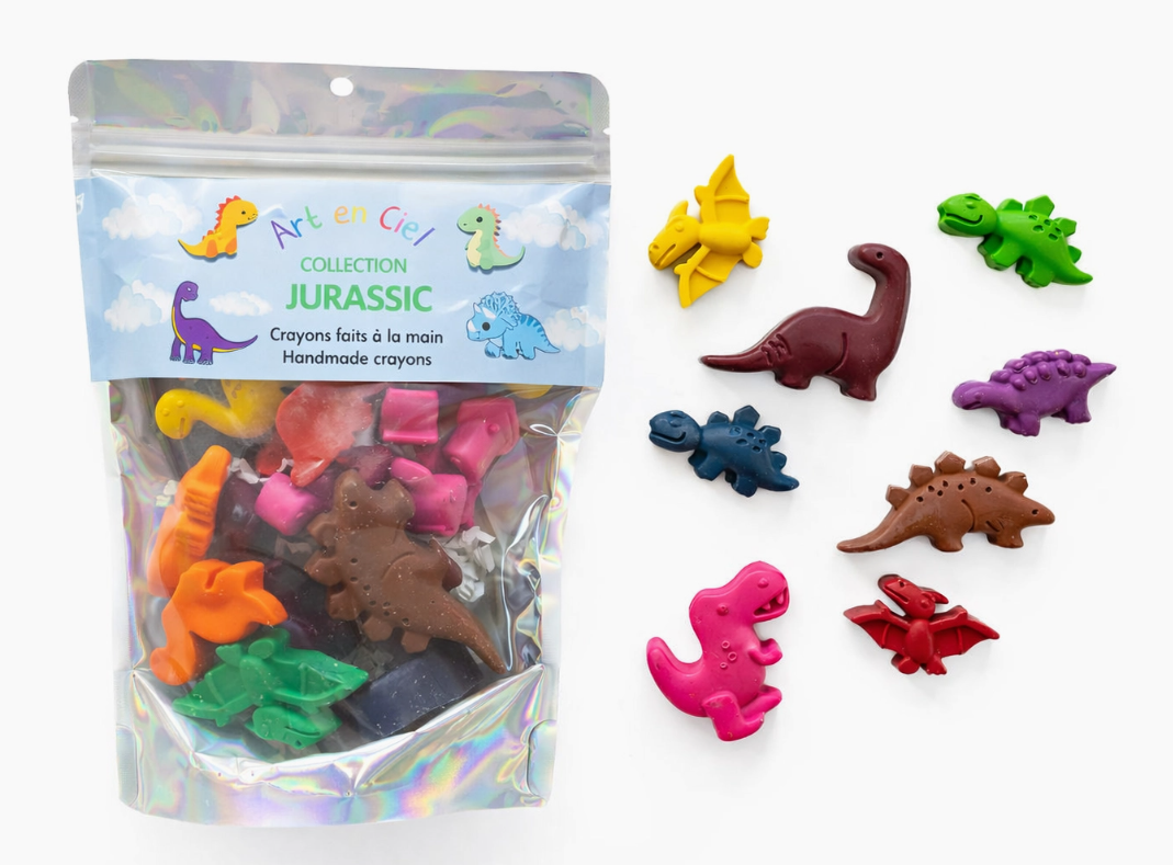 Handmade Crayons - DINO