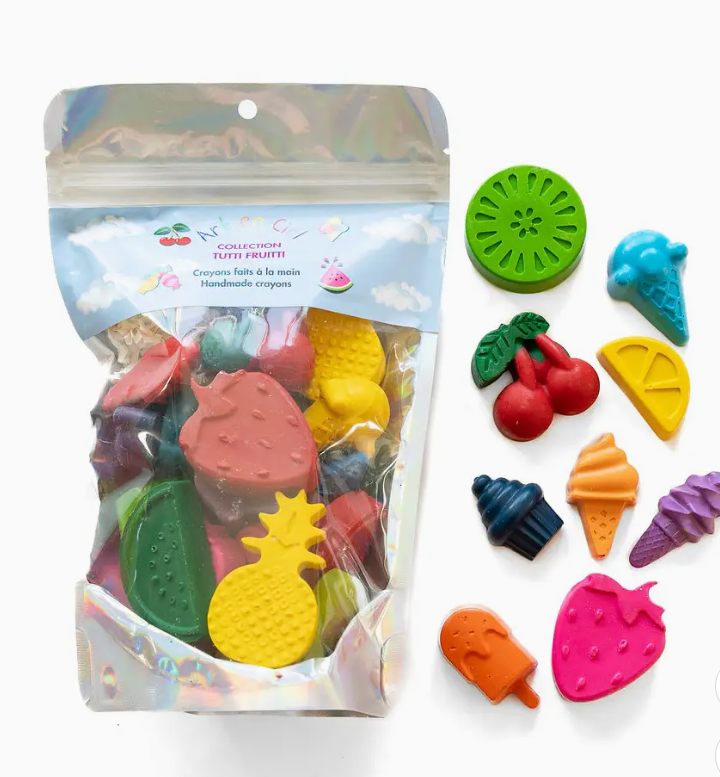 Handmade Crayons - TUTTI FRUTTI