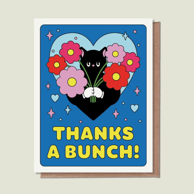 Thanks A Bunch Greeting Card