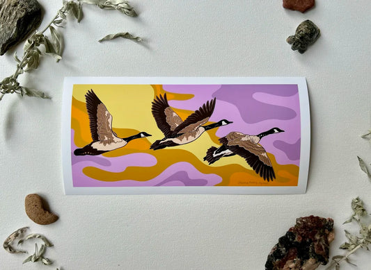 In Flight - 6"x12" Archival Print