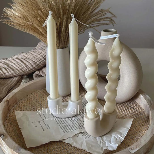 Double Taper Rising Candle Holder