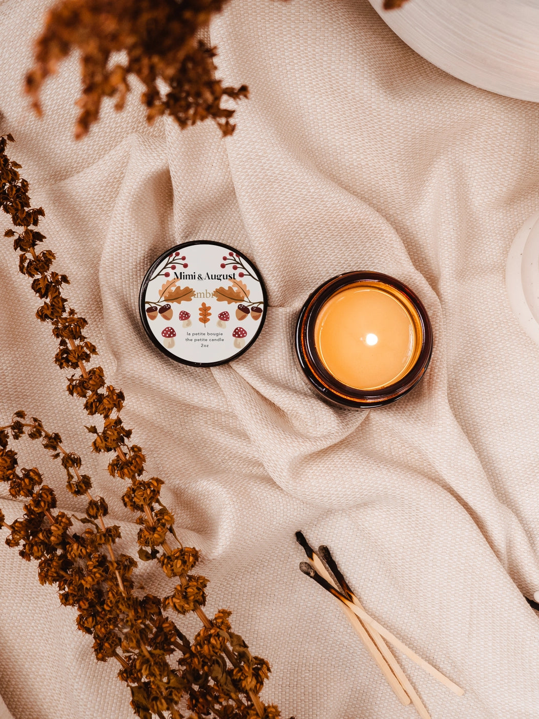 Ambre Mini Candle