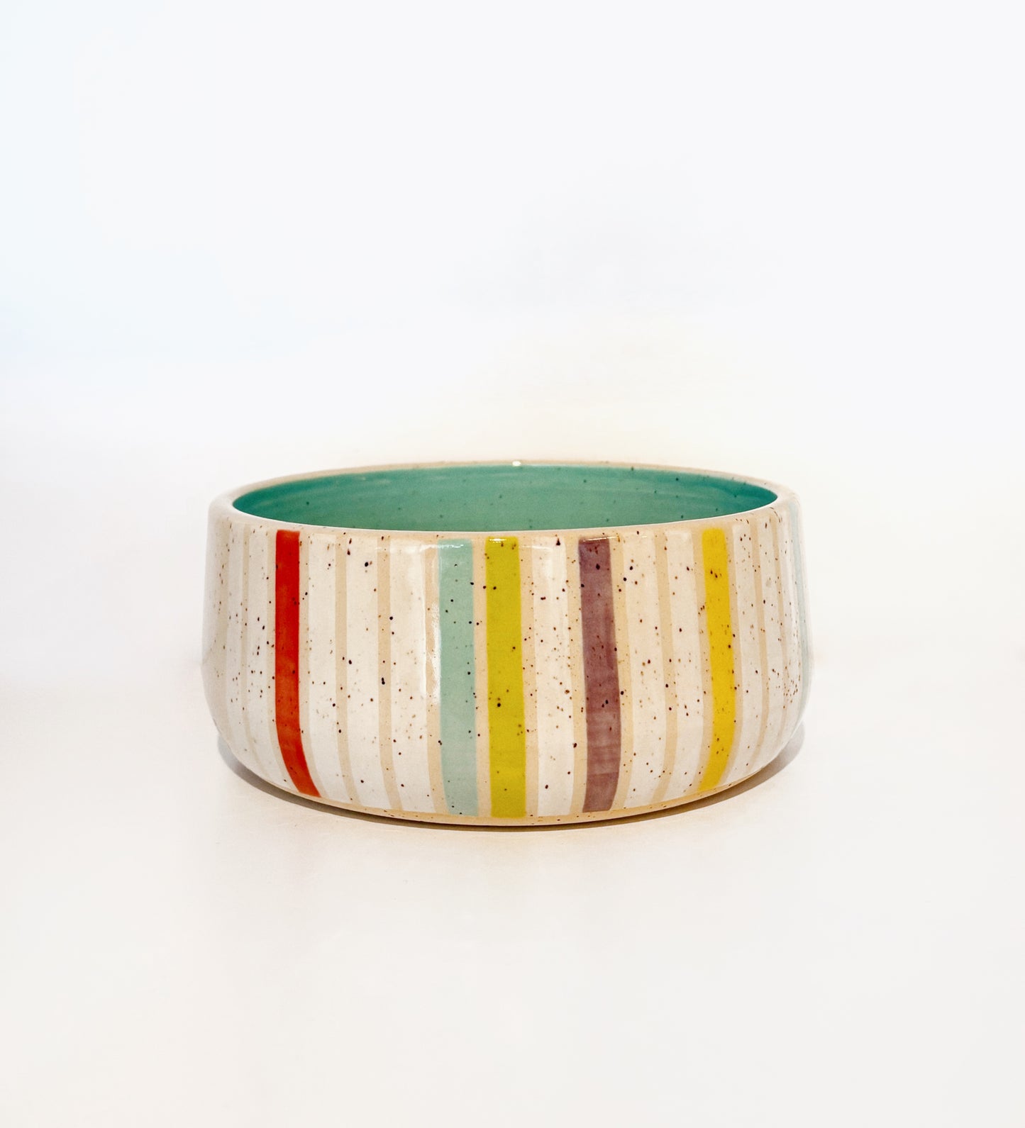 Bright Stripes Bowl