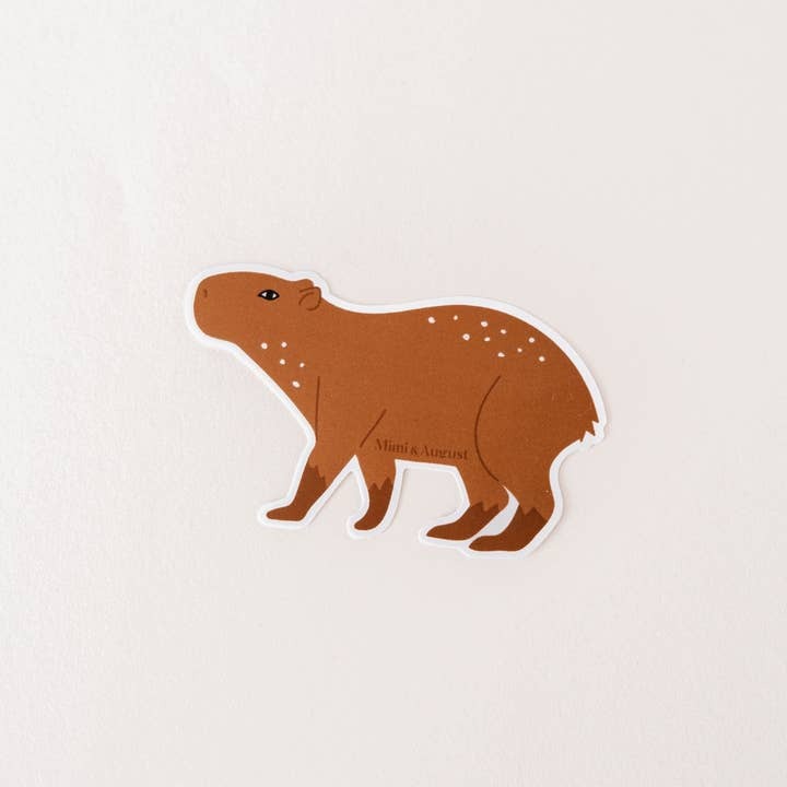 Capybara - Vinyl Sticker