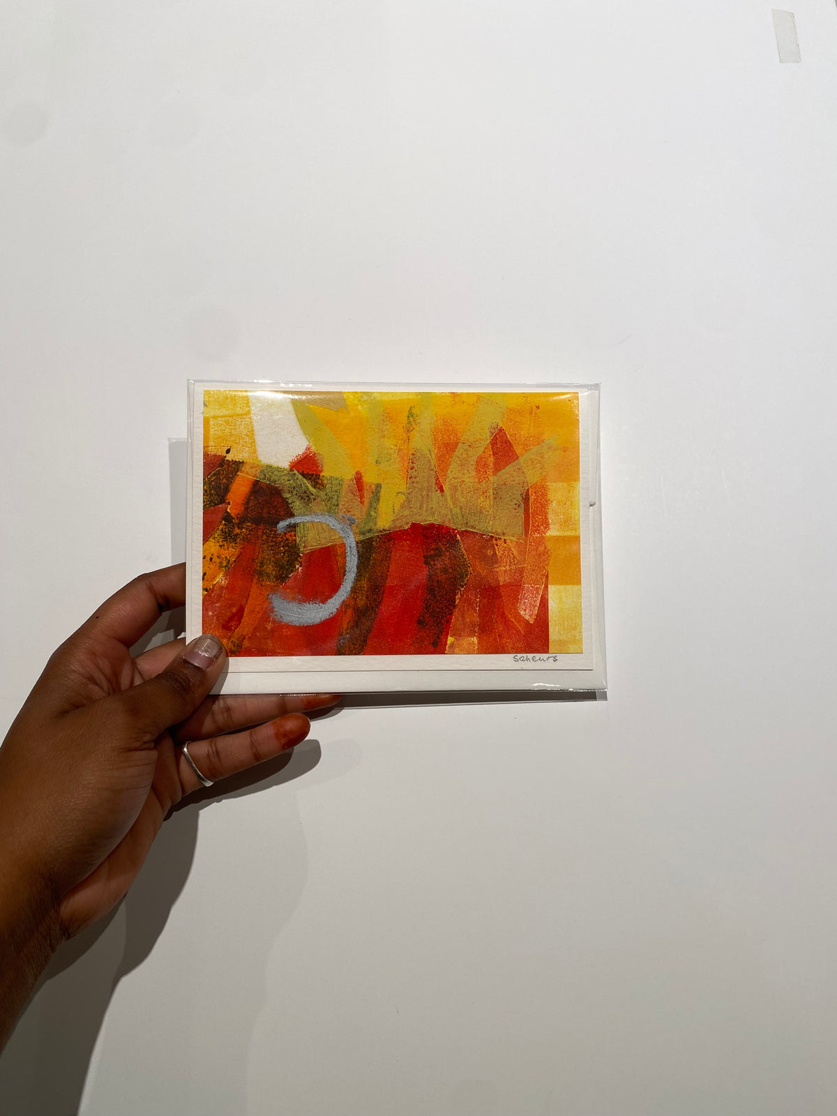 Eliane Saheurs Collage Card