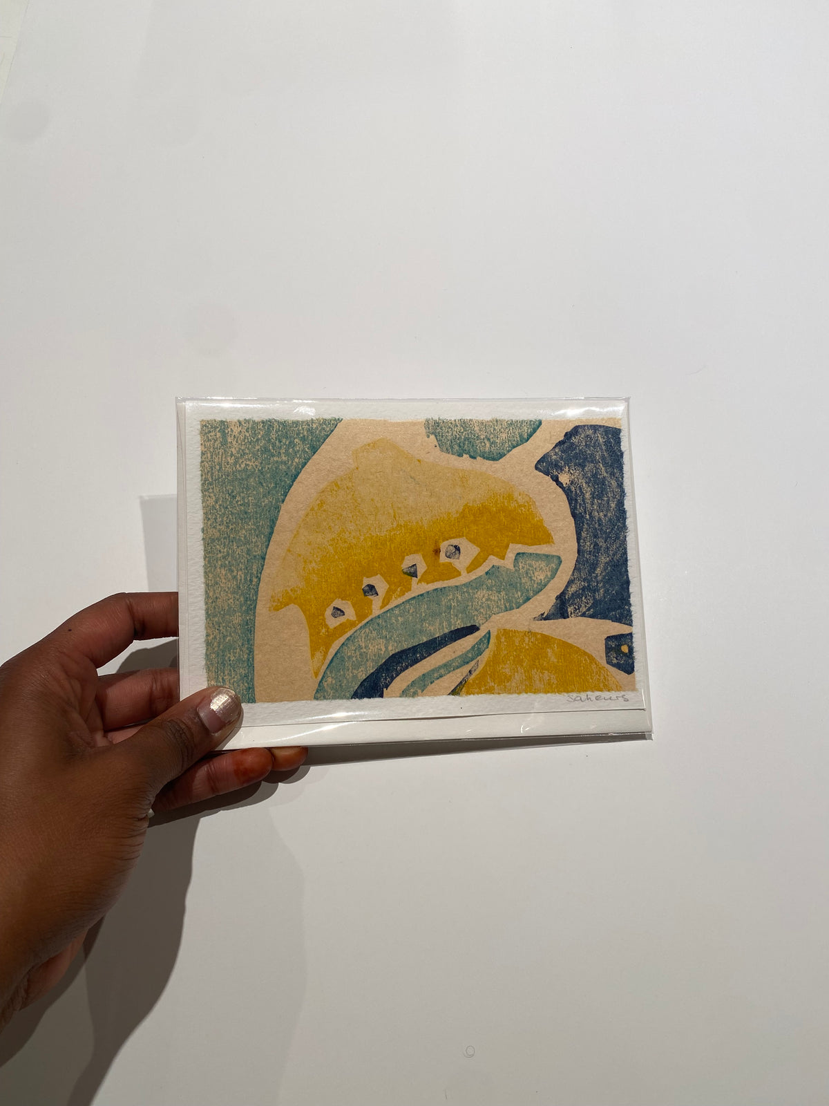 Eliane Saheurs Collage Card