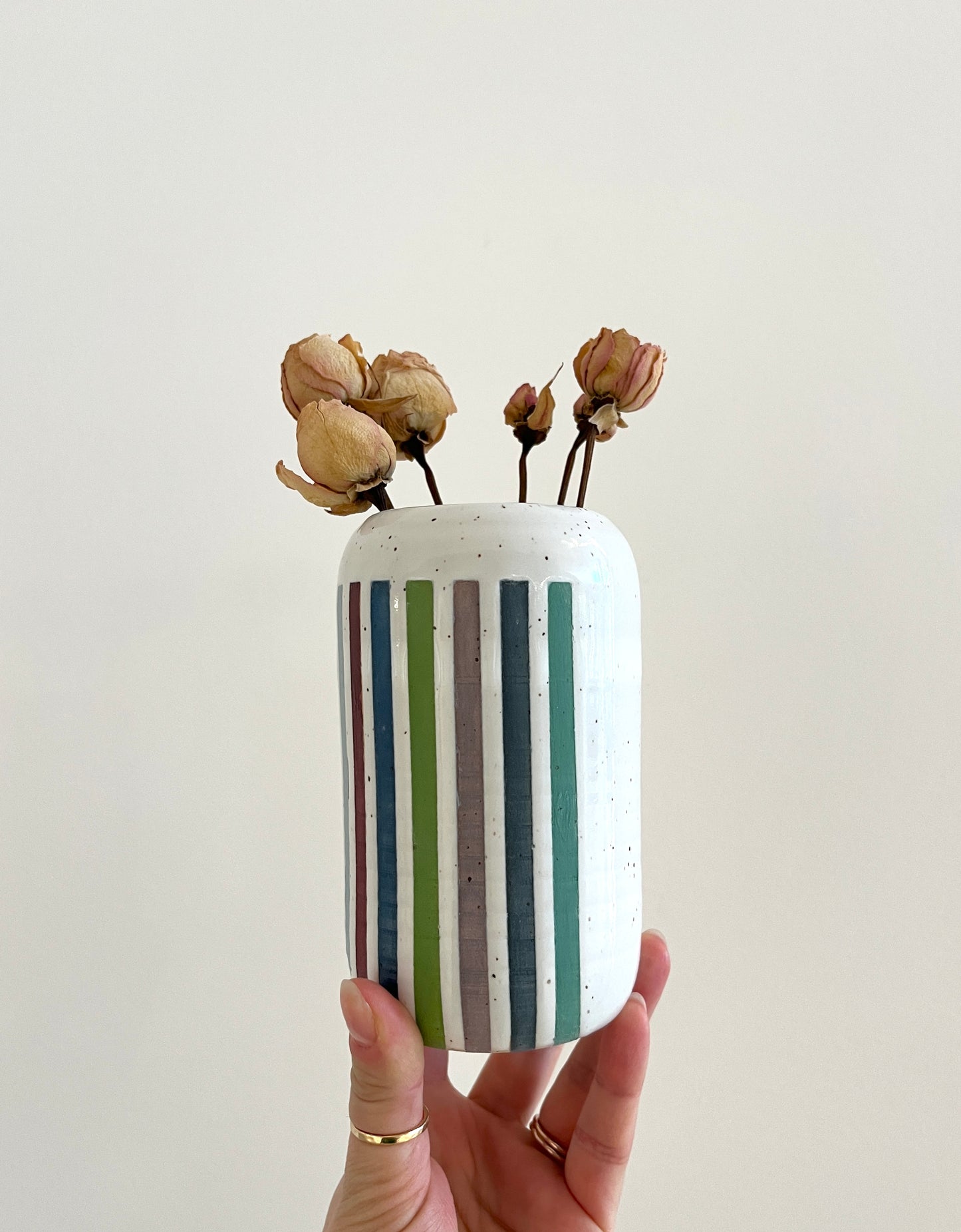 Striped Vases