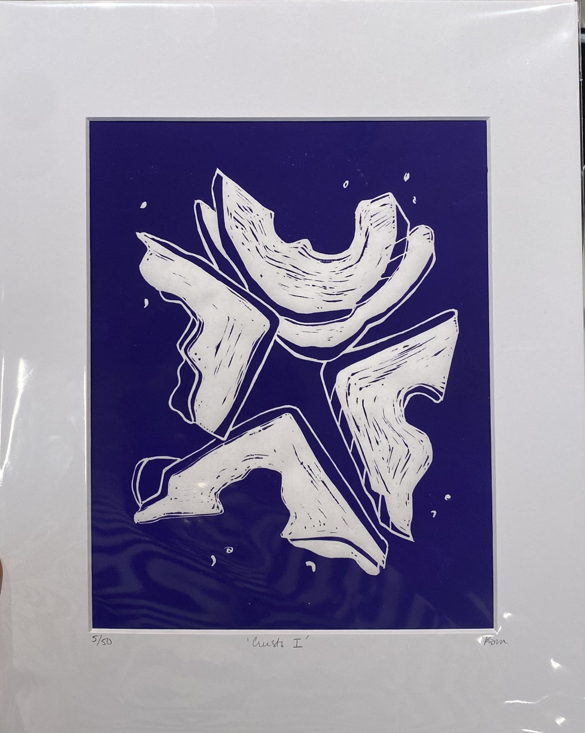 Crusts I - Impression linograuve