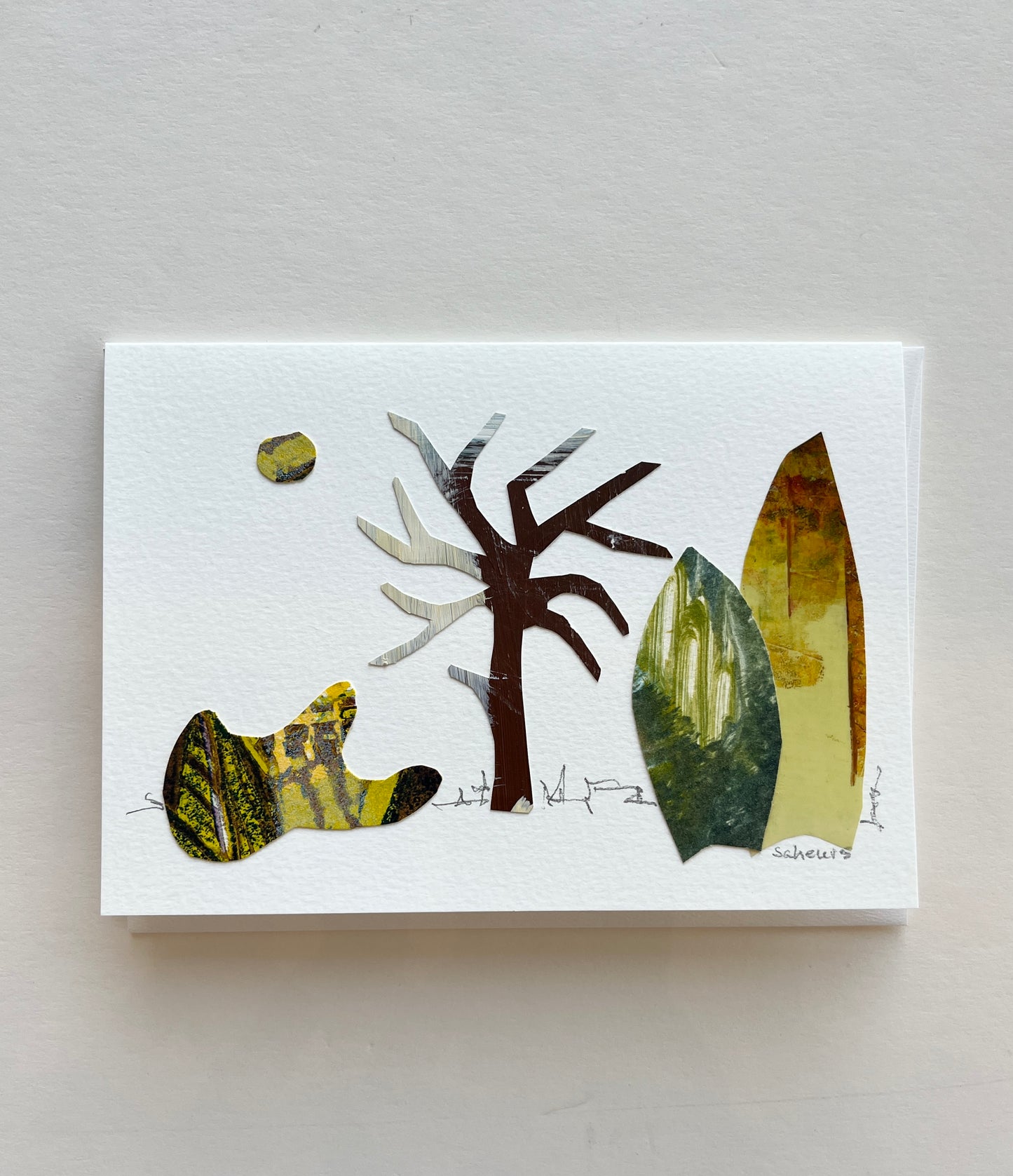 Eliane Saheurs carte «Temperte Forest»