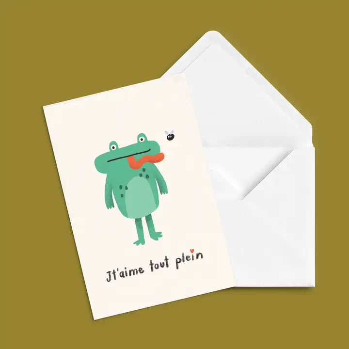 Greeting Card | "jt'aime Tout Plein"