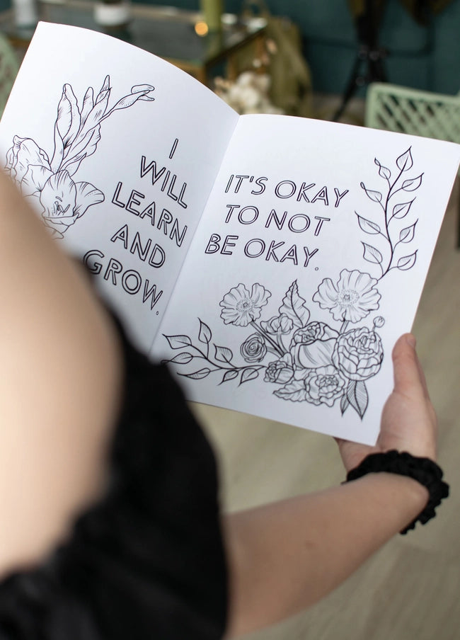 Livre de coloriage Growing Your Garden