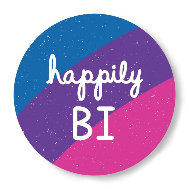 Autocollant Happily BI