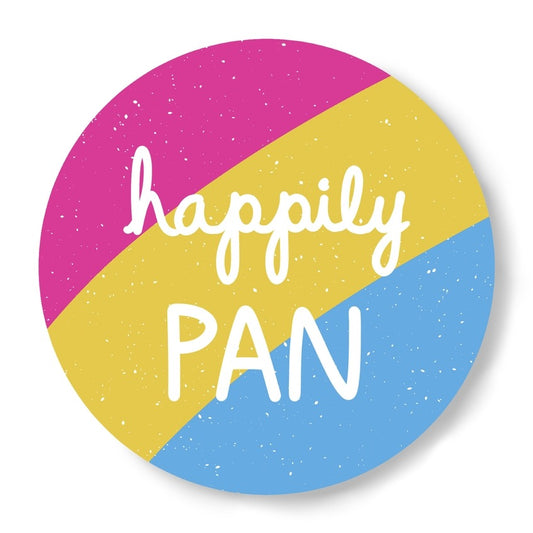 Autocollant Happily PAN