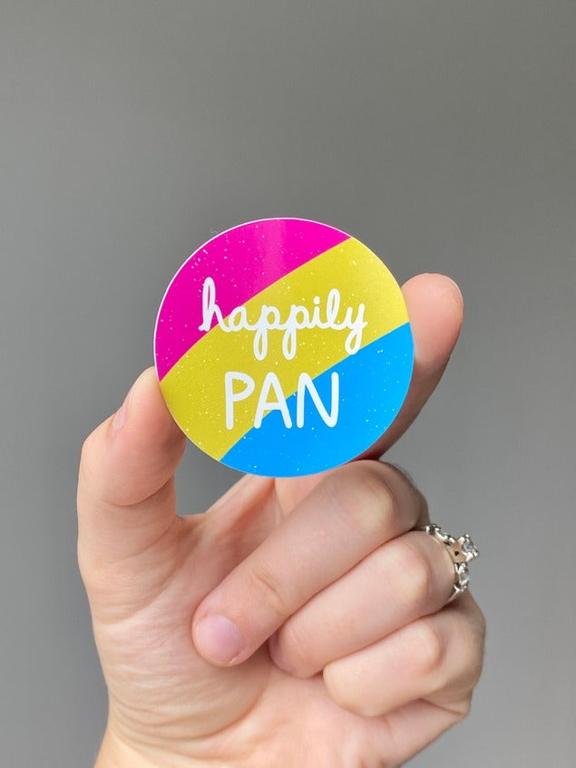 Autocollant Happily PAN