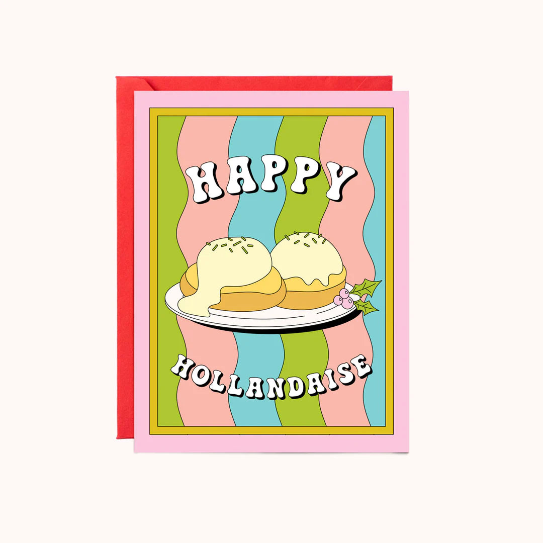 Happy Hollandaise Christmas Card