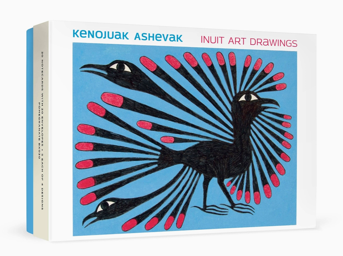 Hiboux : Ensemble de cartes assorties de l'art inuit de Kinngait Assortiment