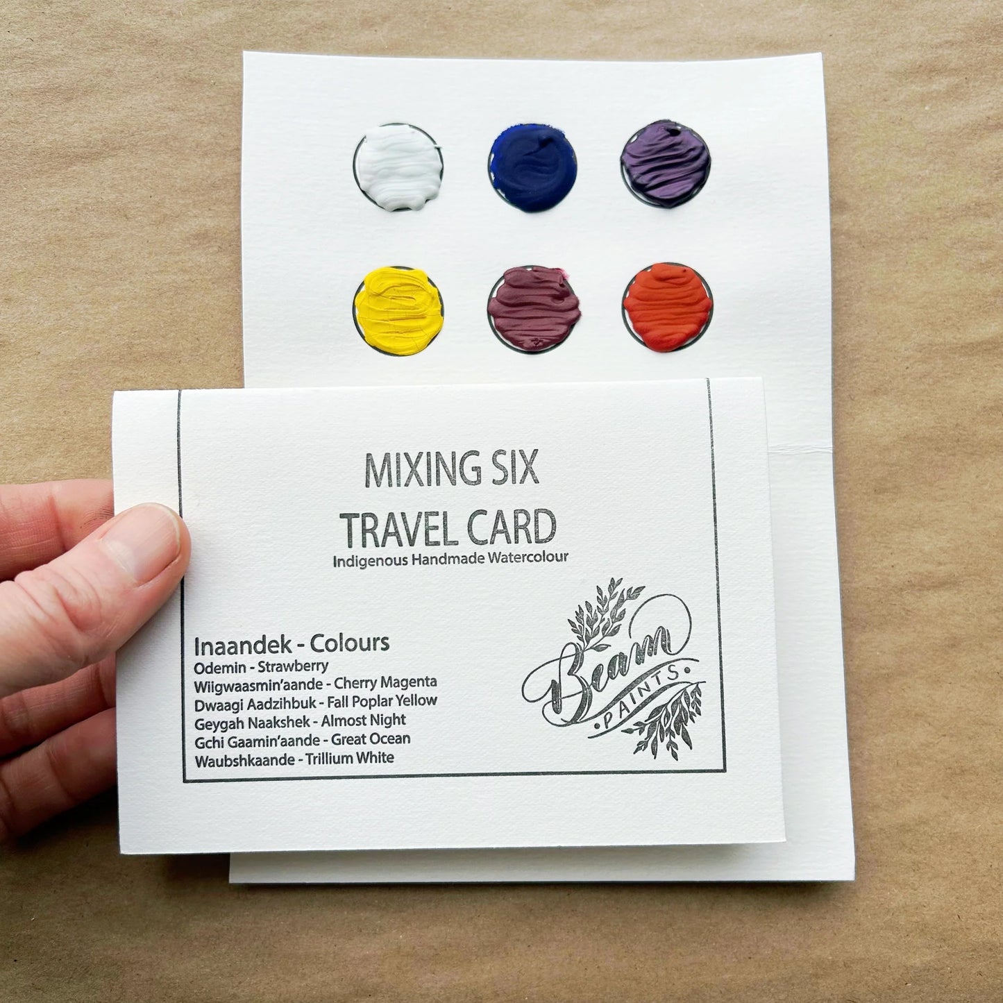 Beam Paints - Watercolour Travel Cards