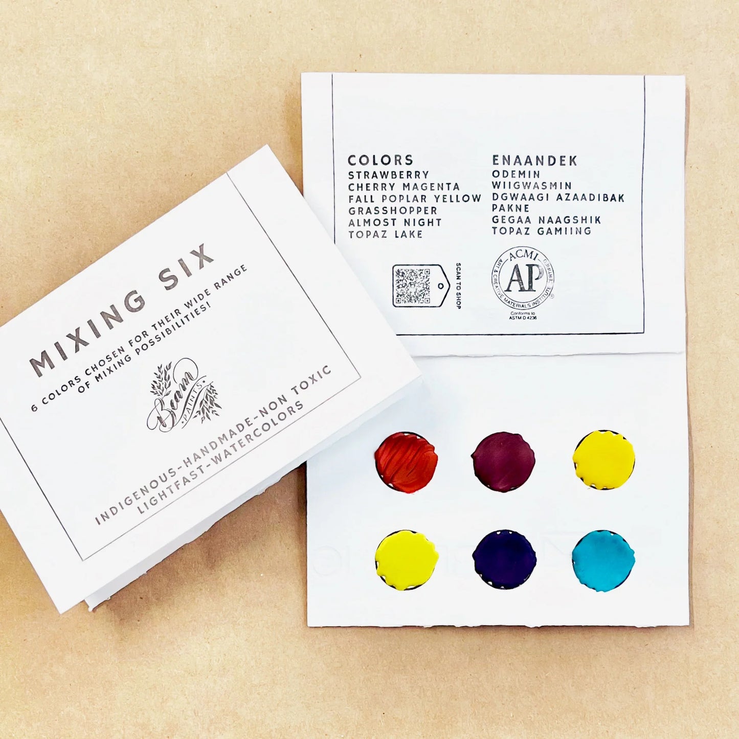 Beam Paints - Watercolour Travel Cards