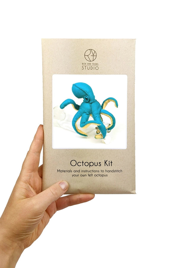 Kit de feutre à coudre à la main Octopus