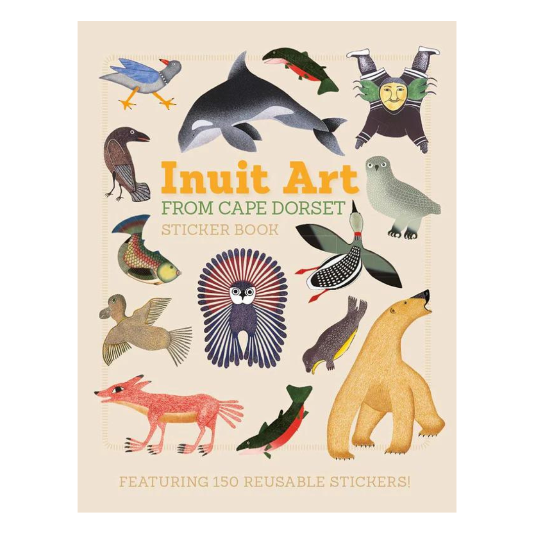 Livre d'autocollants Inuit Art (de Cape Dorset)