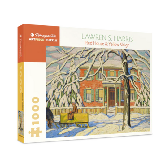 Casse-tête Lawren S Harris - Red House & Yellow Sleigh
