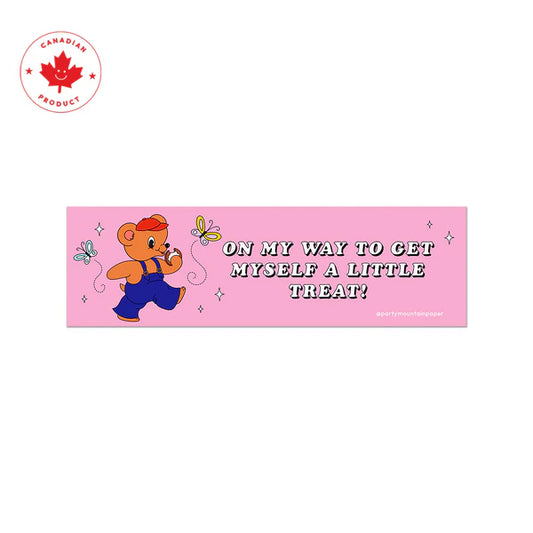 Autocollant pour pare-chocs On My Way