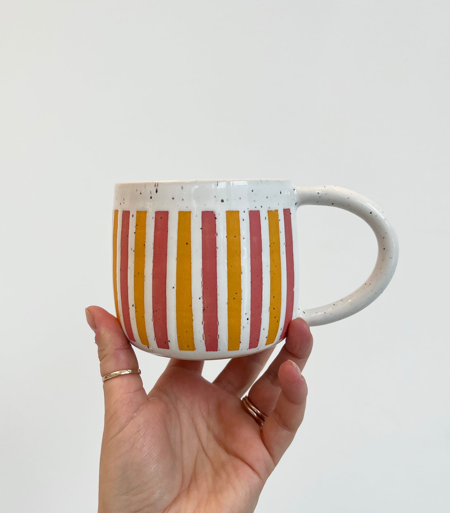 Multicoloured Stripes Mug