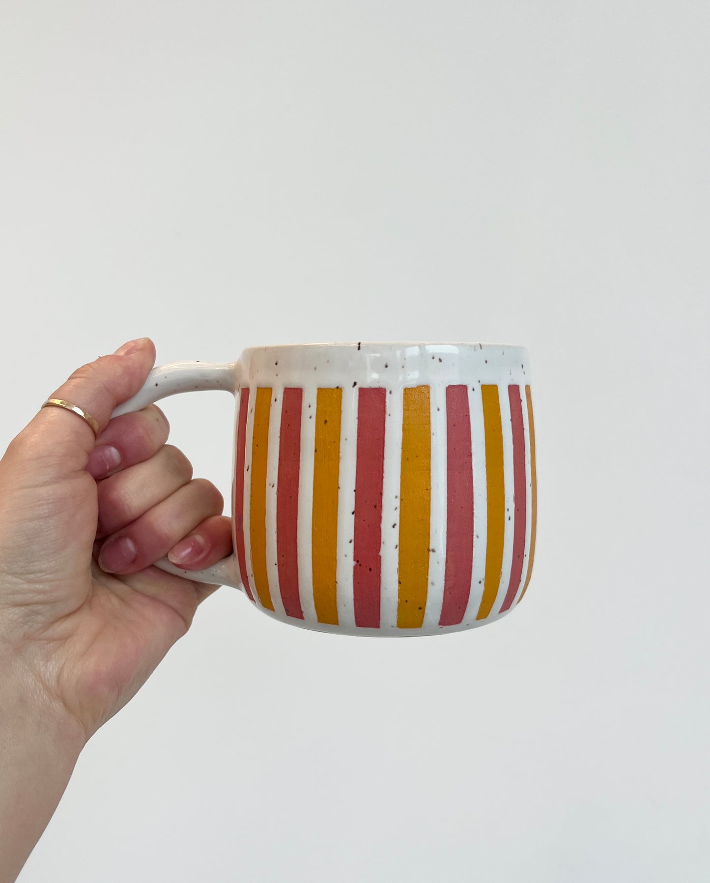 Multicoloured Stripes Mug