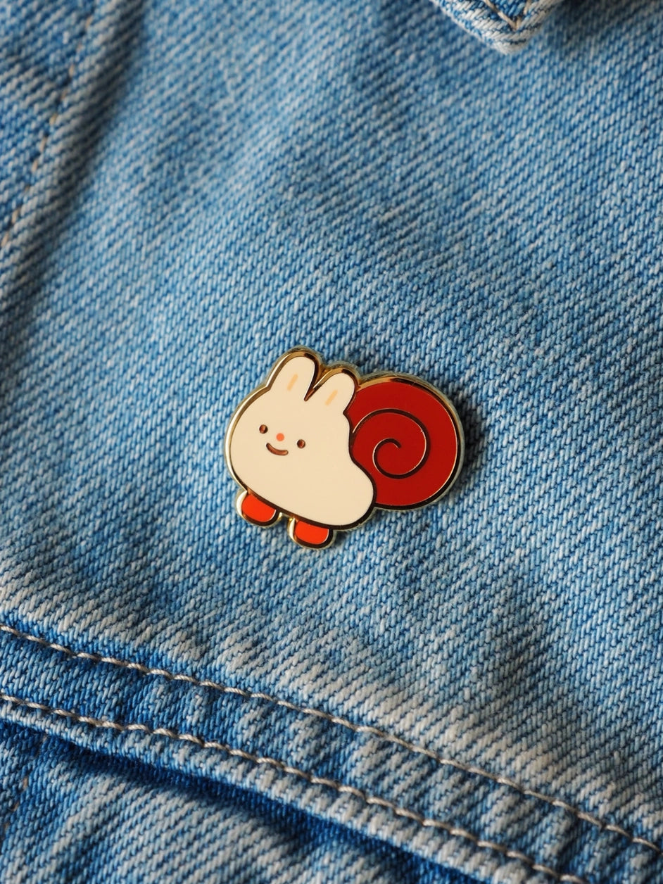 Snail Enamel Pin