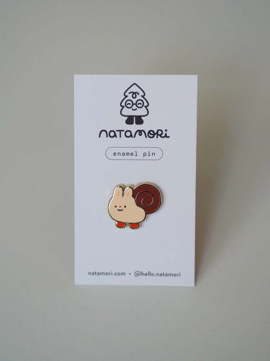 Snail Enamel Pin