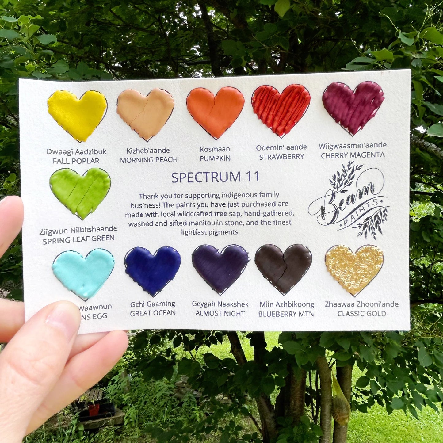 Beam Paints - Watercolour Travel Cards