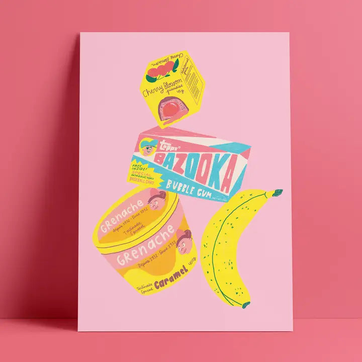Art Print | "stack of Snacks"