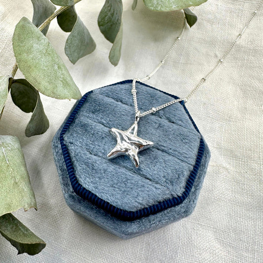 Star, Melt Necklace (collier fondu)