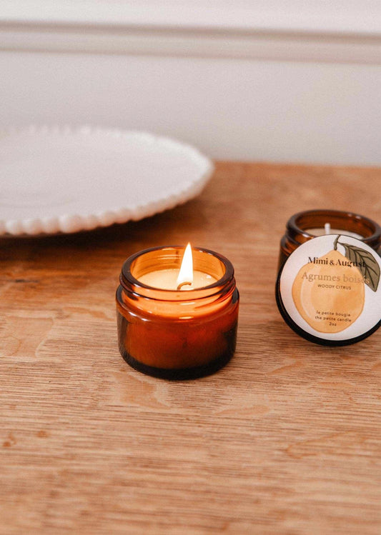 Woody Citrus Mini Candle