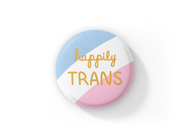 Happily Proud Pin