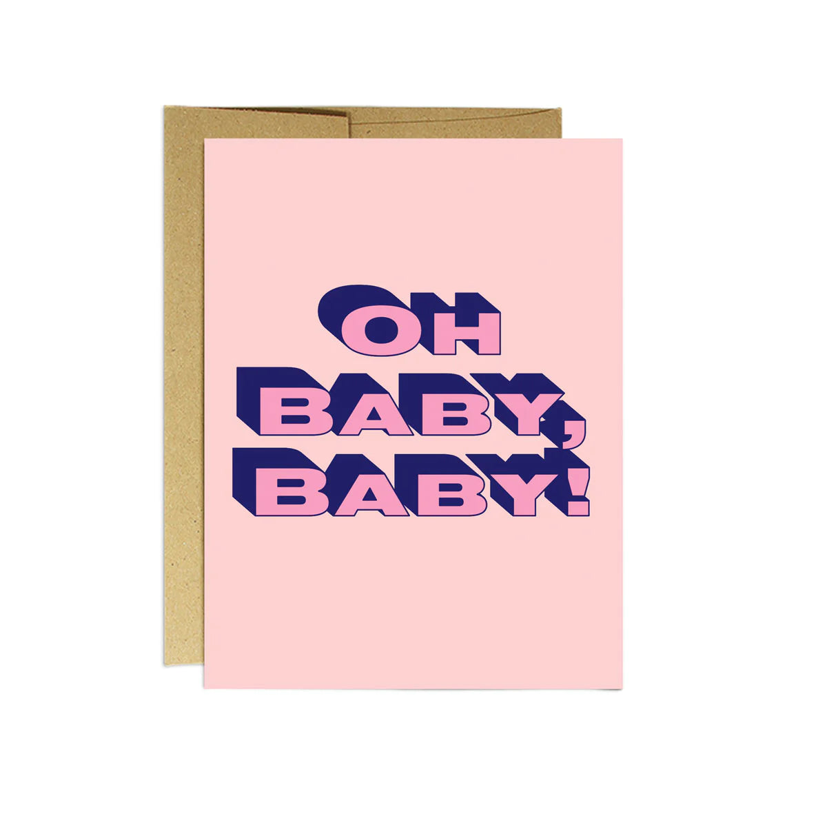 Oh Baby Baby Card | New Baby Card