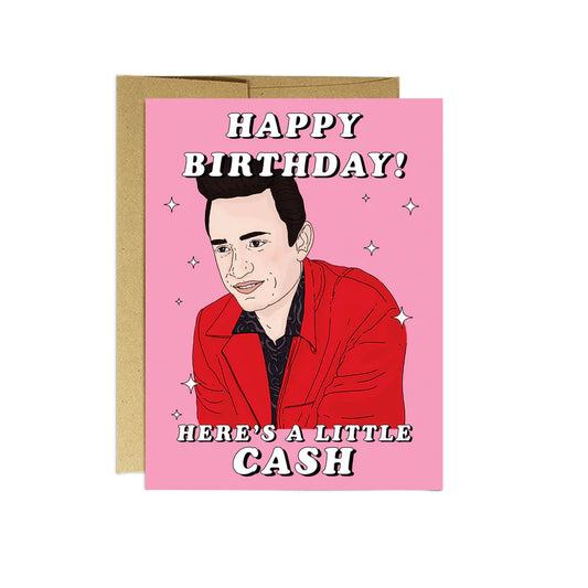 Here's A Little Cash | Birthday Card
